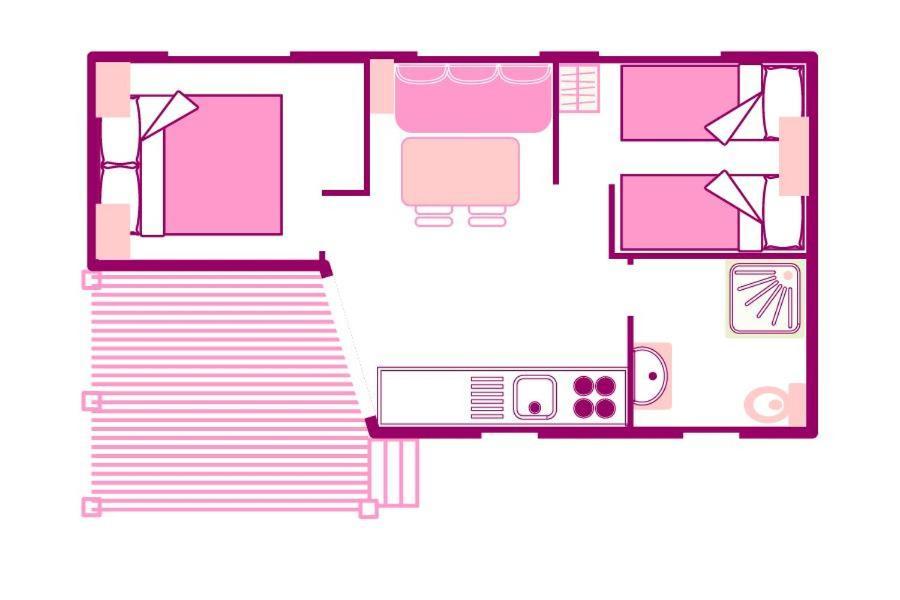 Mobil-Home Confort 4Pers. Mercantour Roquebilliere Exterior foto